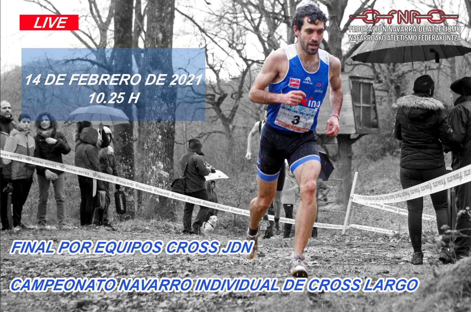 Fin de semana intenso para el atletismo navarro